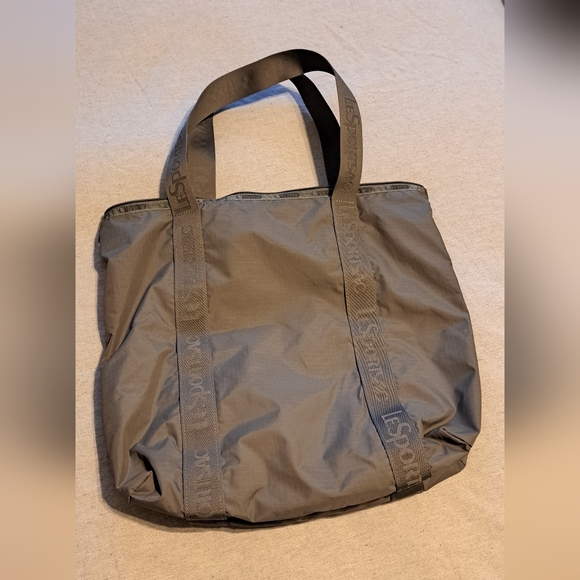 Gray Lesportsac Tote Bag - Picture 2 of 2